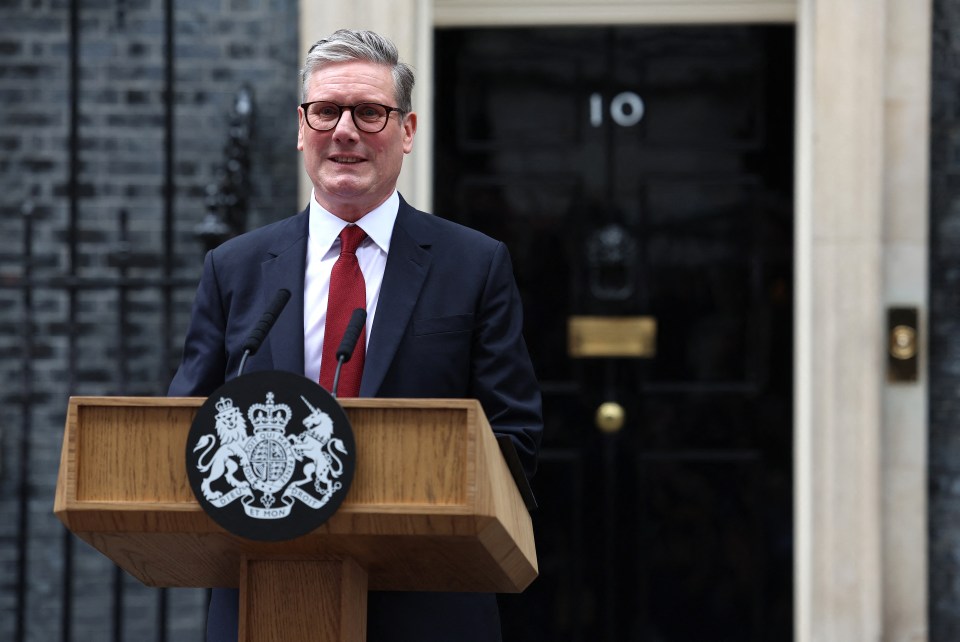 Prime Minister Sir Keir Starmer addresses the nation after his general election victory