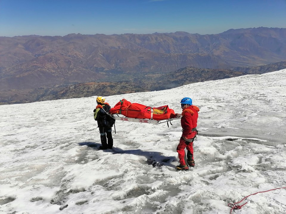 William Stampfl's body was found alongside his belongings at a mountain in Peru