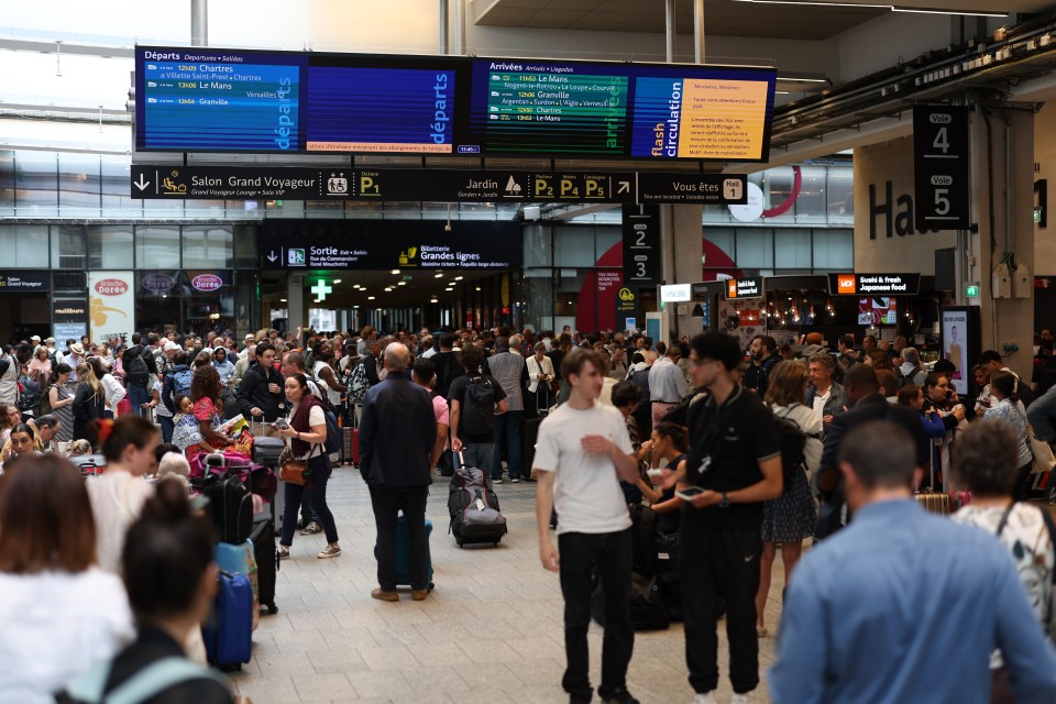 Travellers on Friday saw their trains cancelled causing chaos