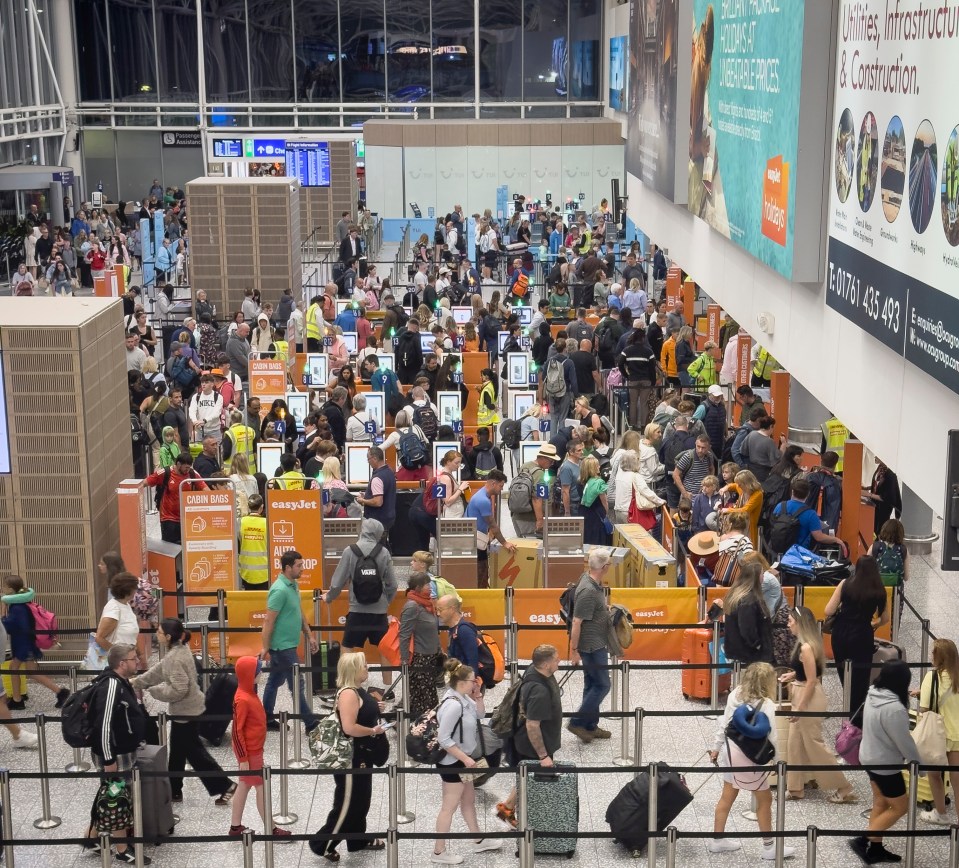 Bristol Airport warned travellers of disruptions yesterday, as airports across the world experienced technical difficulties due to a Microsoft IT outage