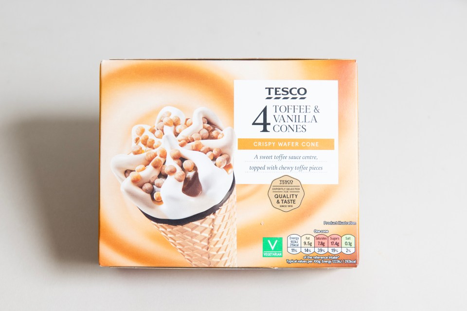 Tesco's ice creams aren’t the cheapest alternative sweet