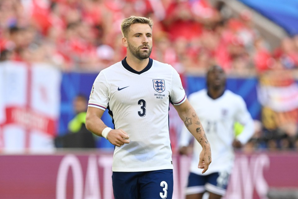 Shearer thinks Luke Shaw may replace Kieran Trippier from the start