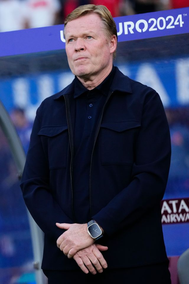 a man stands in front of a sign that says euro2024