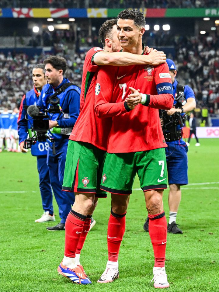 Cristiano Ronaldo scored in the shootout