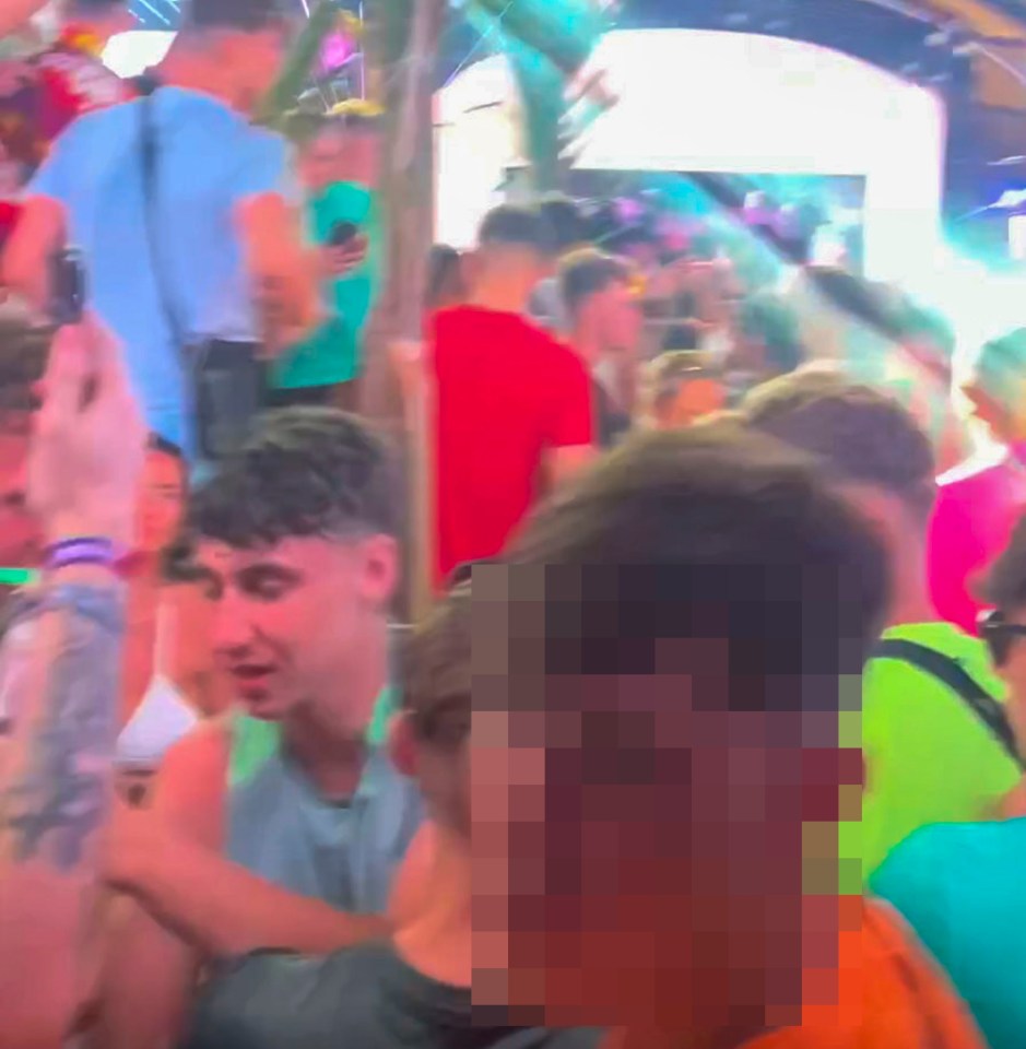 The teen pictured at a rave hours before he disappeared