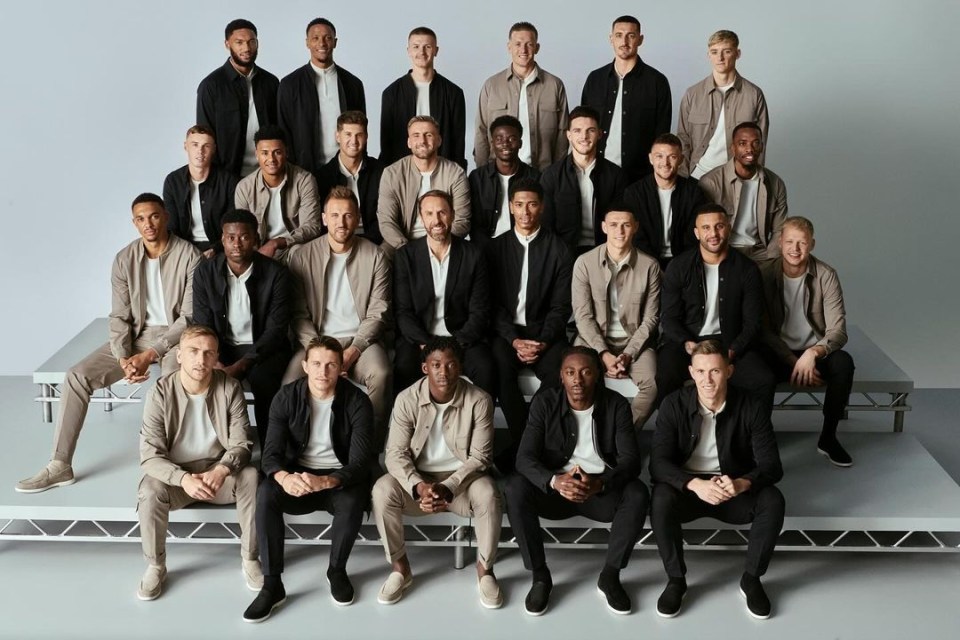 Southgate's England squad