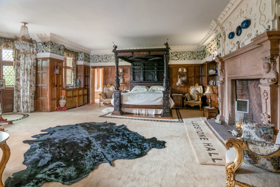 The Shropshire mansion has nine bedrooms