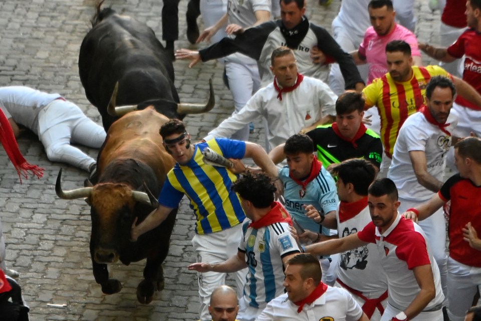 Thousands of runners take part in the traditional Spanish event every year