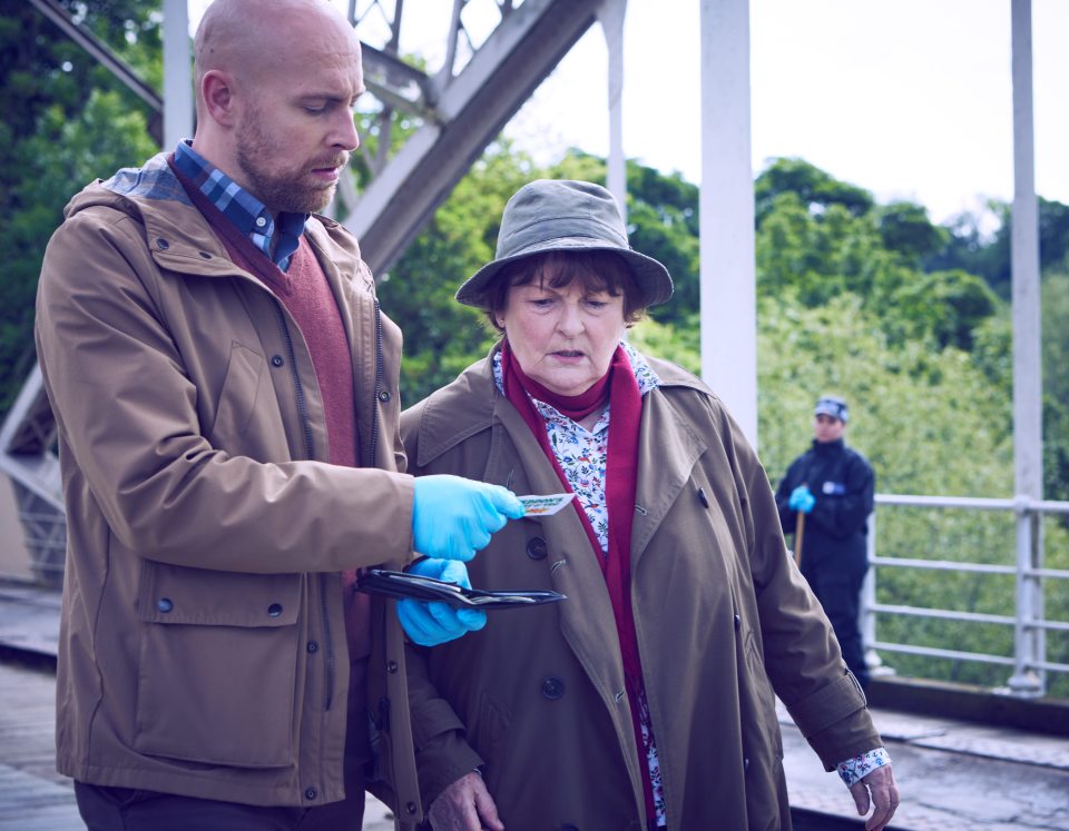 Brenda Blethyn is currently shooting her final scenes as DCI Vera Stanhope