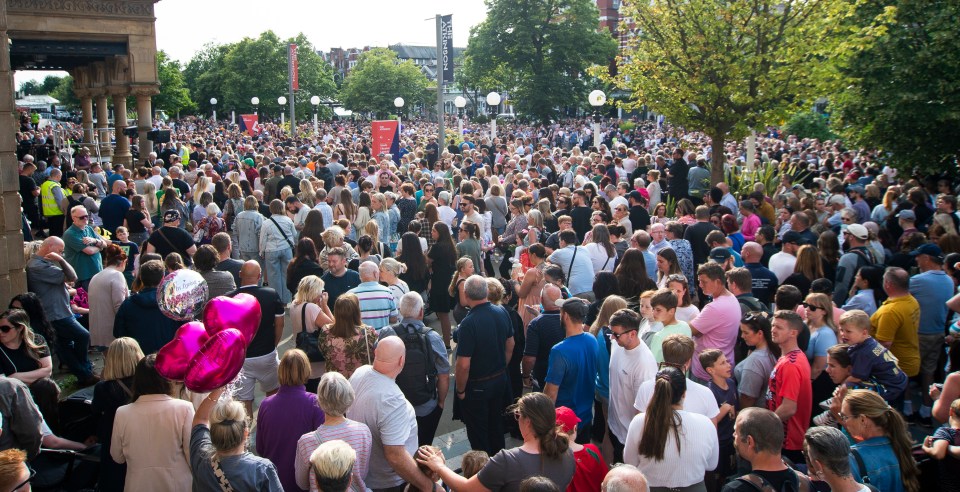 The vigil is to remember all those killed or injured