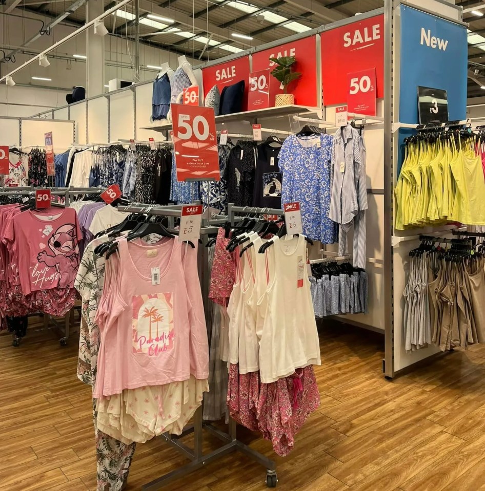 Matalan currently has a 50 per cent off sale in stores and online