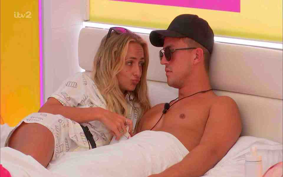 Abi grew close with Mitch Taylor on Love Island but was later dumped