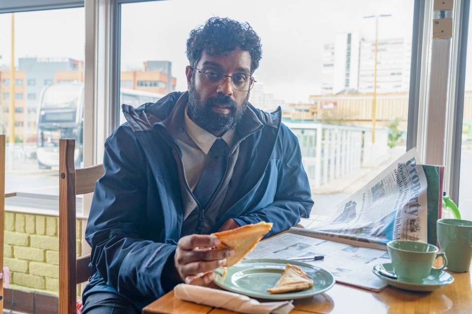 Comedian and presenter Romesh has also helped to write Avoidance