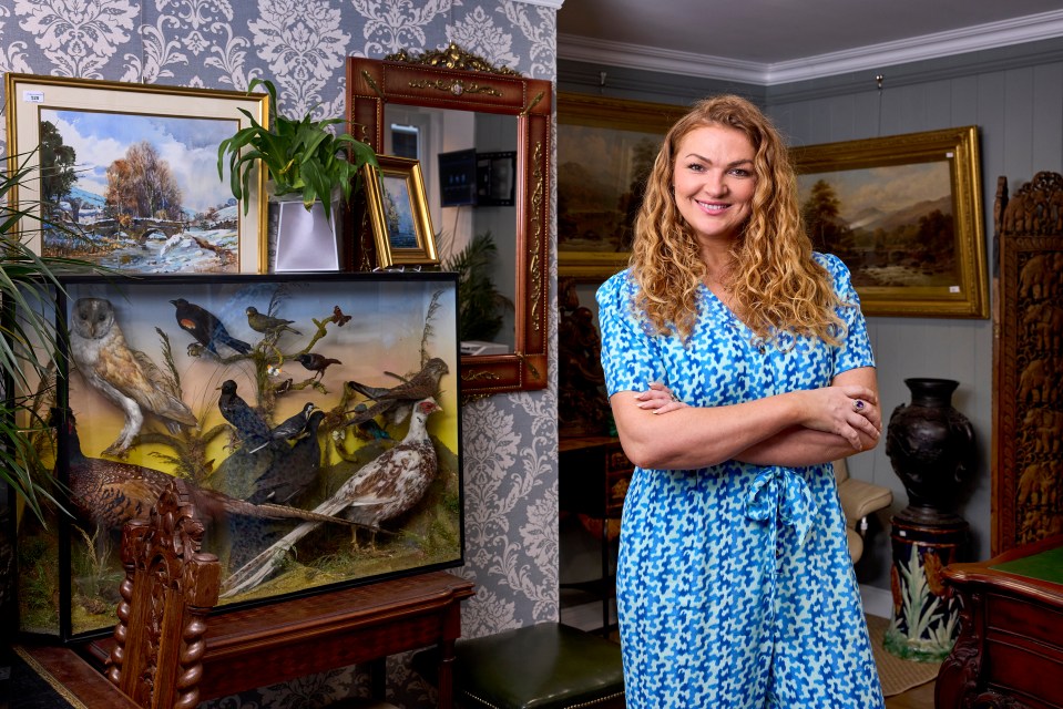 The antiques expert recently filmed new show The Derbyshire Auction House