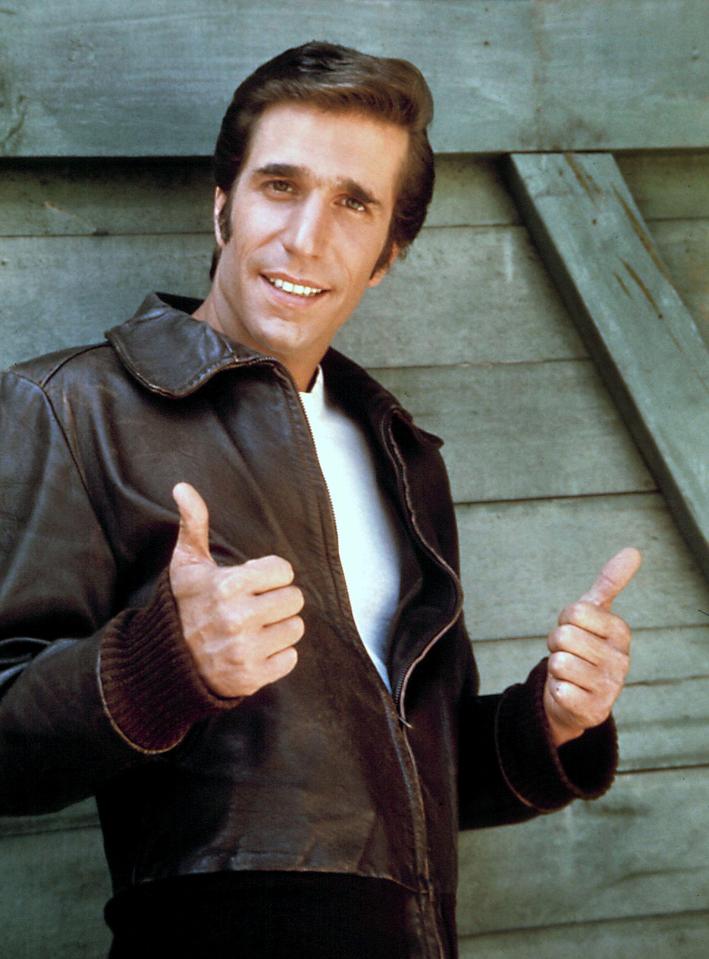 Henry played super-cool greaser Arthur Fonzarelli in the throwback sitcom Happy Days