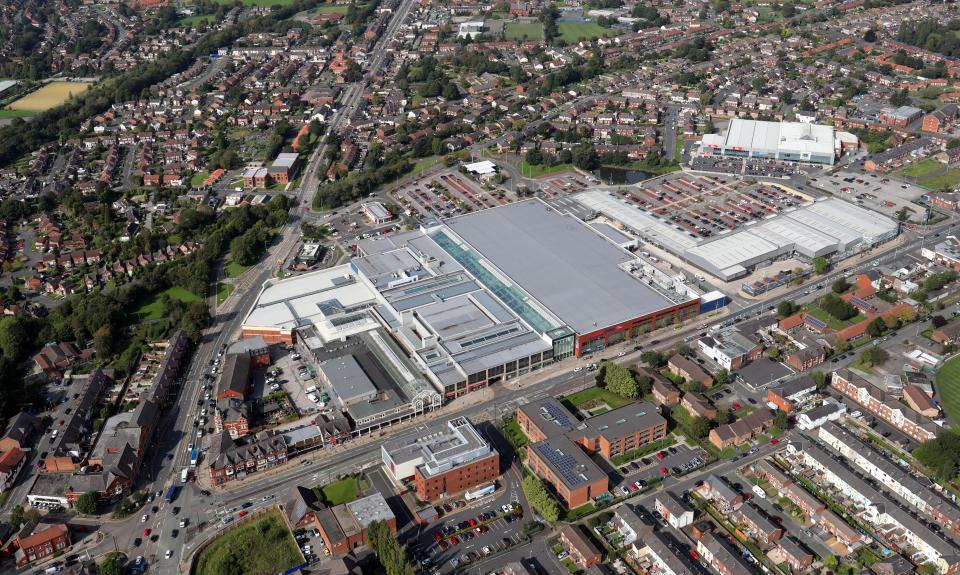 We visited the huge site in Walkden