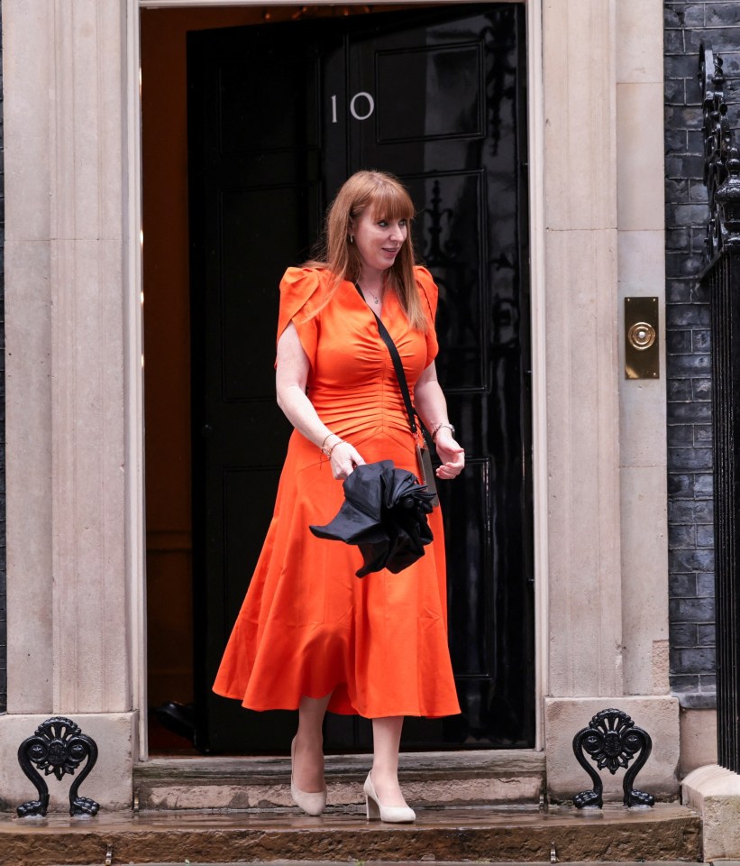 Angela Rayner has come under fire from certain right-wing commentators for daring to wear a £227 orange dress at her first Cabinet meeting