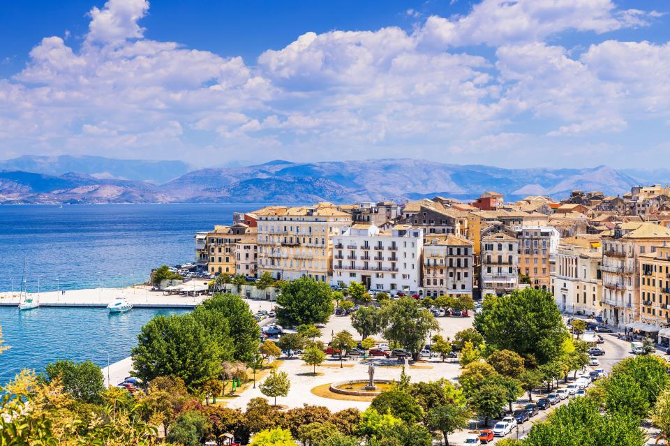 Corfu Town is away from the party side of the island and perfect for a relaxing holiday