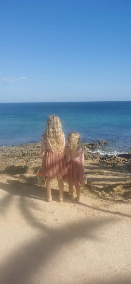 The girls can explore the beach whenever they want