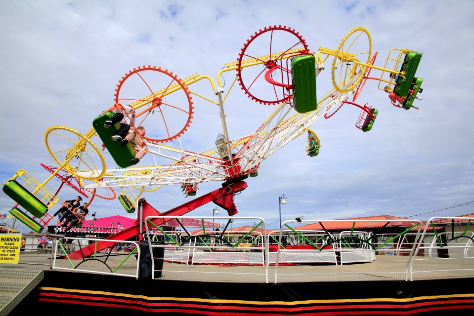 Visitors have raved about the seafront family funfair