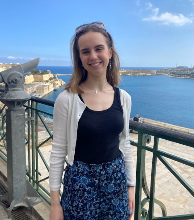 Mia enjoying the views in Malta