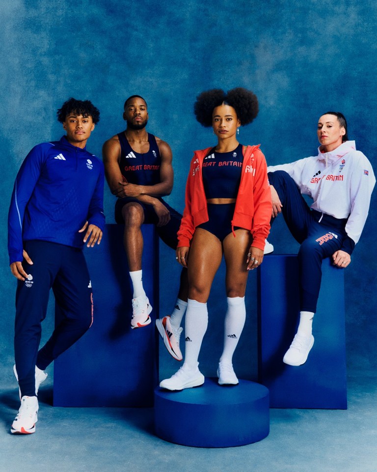 Adidas has designed the Team GB kit for the 2024 Paris Olympics