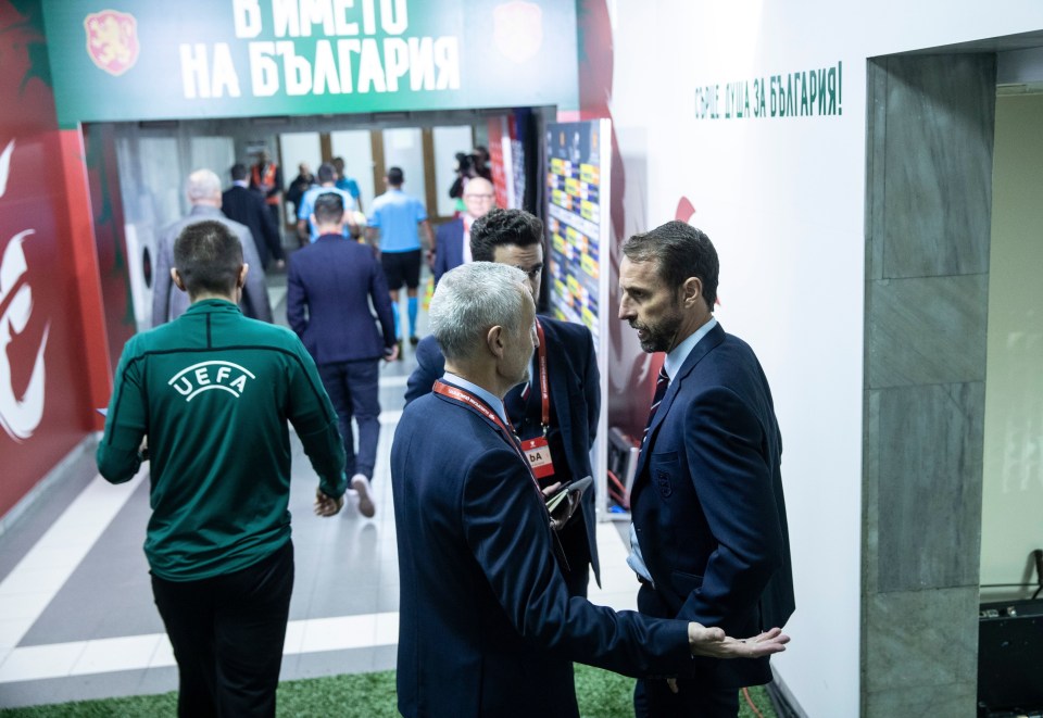 Gareth faced down vile racist chants from Bulgaria fans at a Euro 2020 qualifier