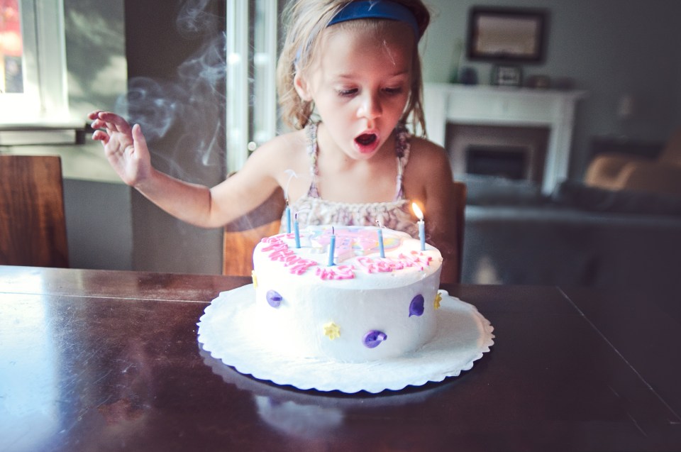 The seven-year-old, who comes from a wealthy family, celebrated her birthday getting a fancy manicure with her pals