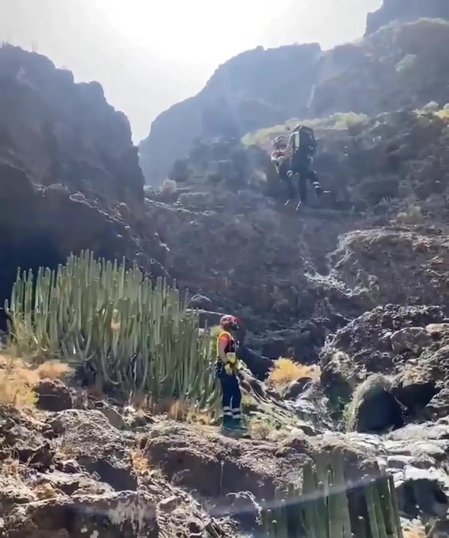 Jay was found in a steep ravine in the Tenerife mountains