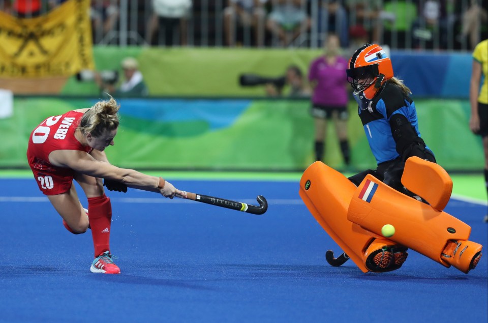 Pearne-Webb scored the winning penalty against the Dutch to secure Olympic gold at Rio 2016