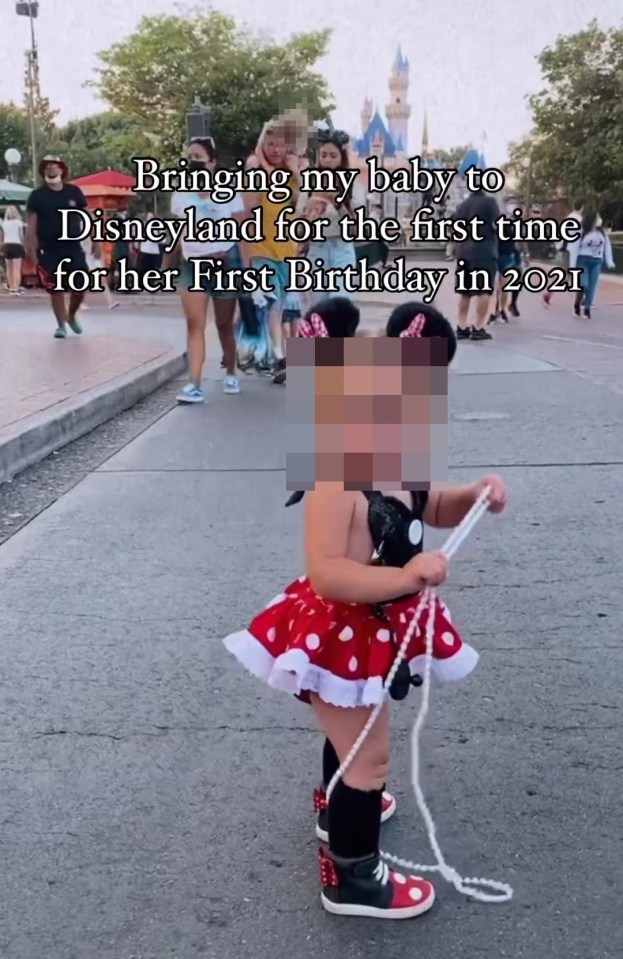 People raced to slam the mother, ordering her to dress the tot 'properly'