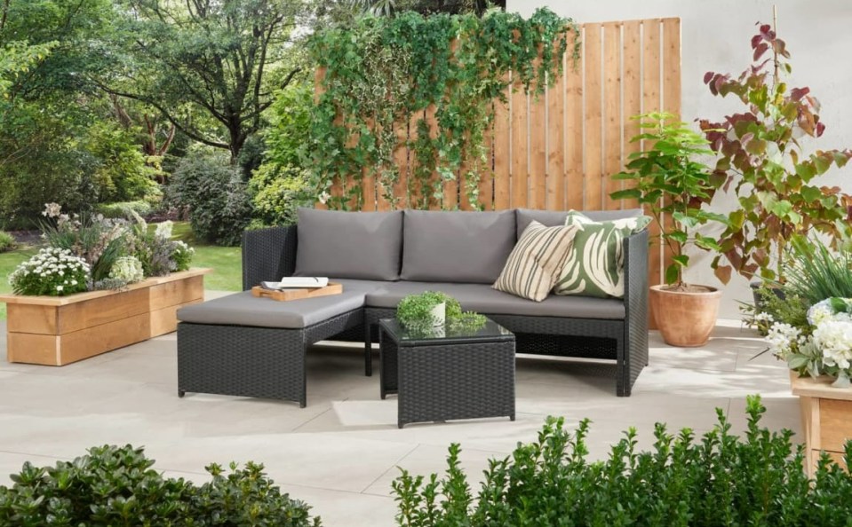 B&M shoppers have been rushing to buy bargain garden furniture