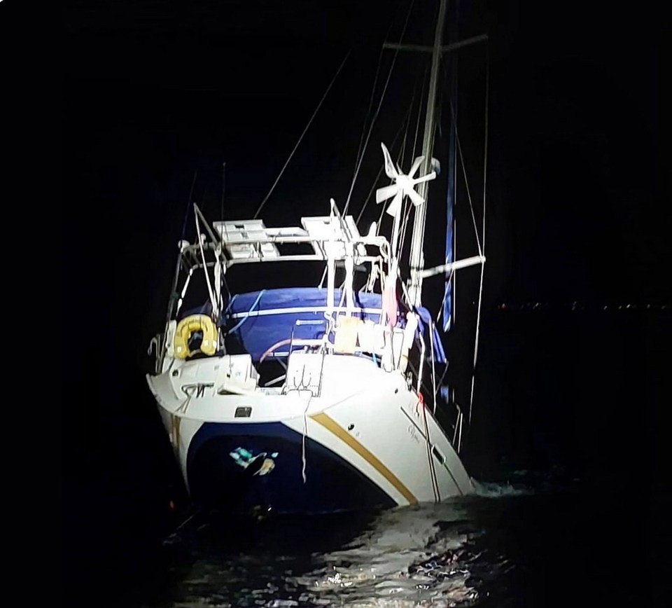 The ship was left so badly damaged in the attack that it soon began filling with water before tragically sinking (credit: Solarpix)