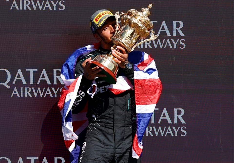 Lewis Hamilton triumphed at the British Grand Prix