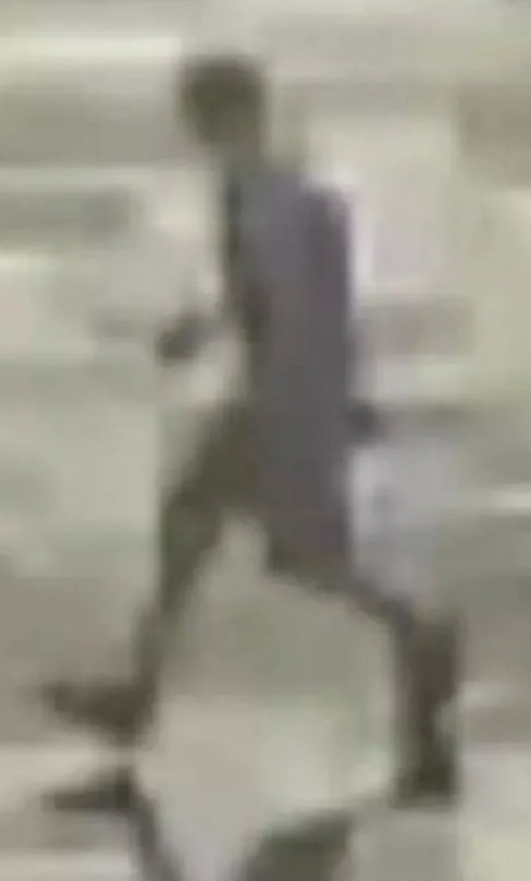 Jay Slater's family shared this grainy CCTV image which they thought might be him