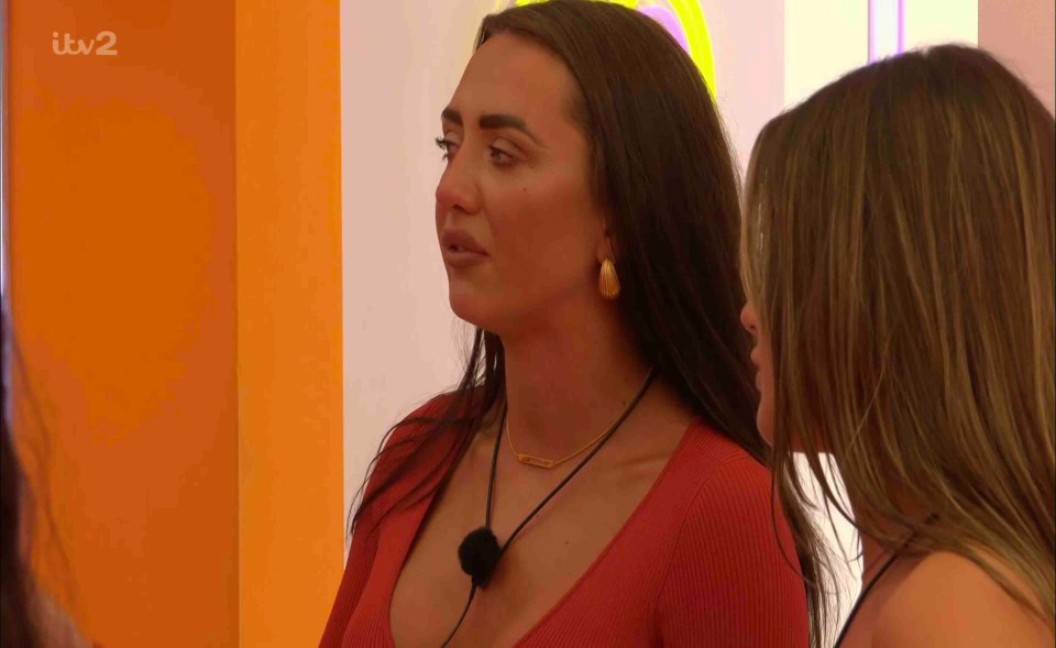 Andi took a cheeky dig at Jess White after her eviction