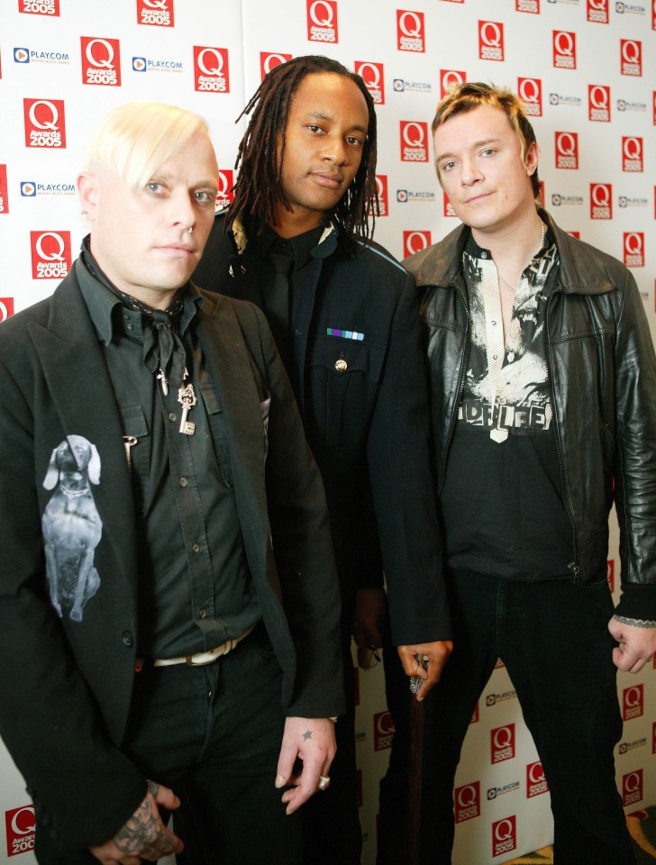 The Prodigy's Keith Flint, Maxim and Liam Howlett