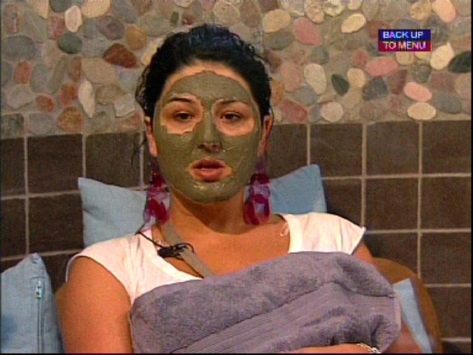 Nadia, pictured on Big Brother, has struggled with her body image