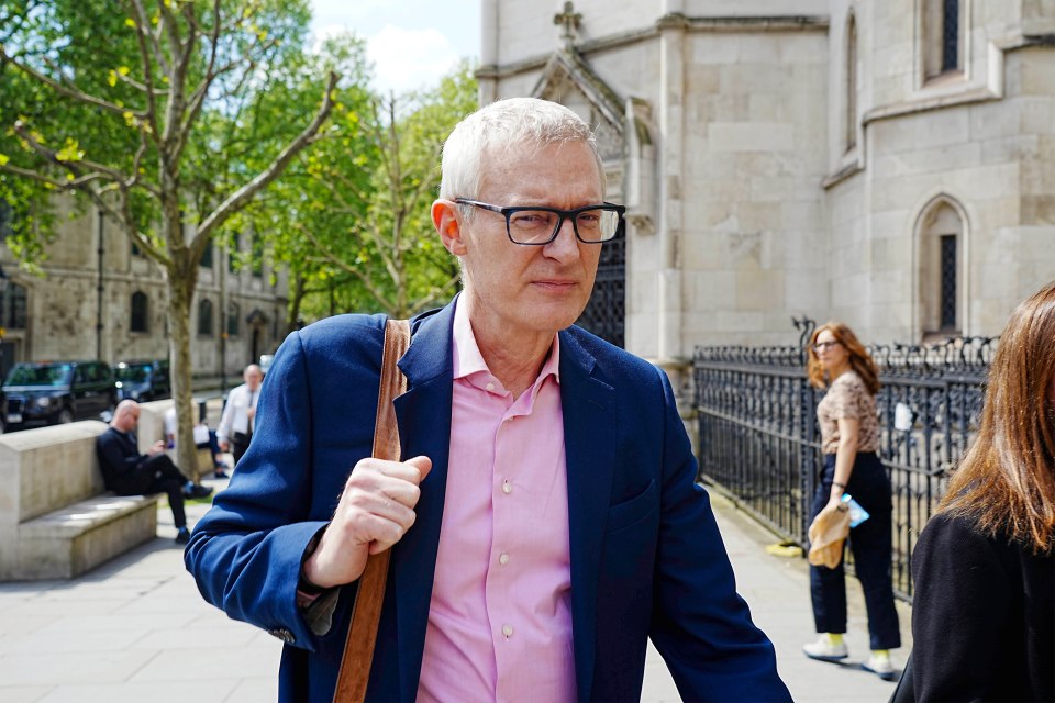 It is not known how much Jeremy Vine is alleged to owe but the sum is 'estimated and excessive'