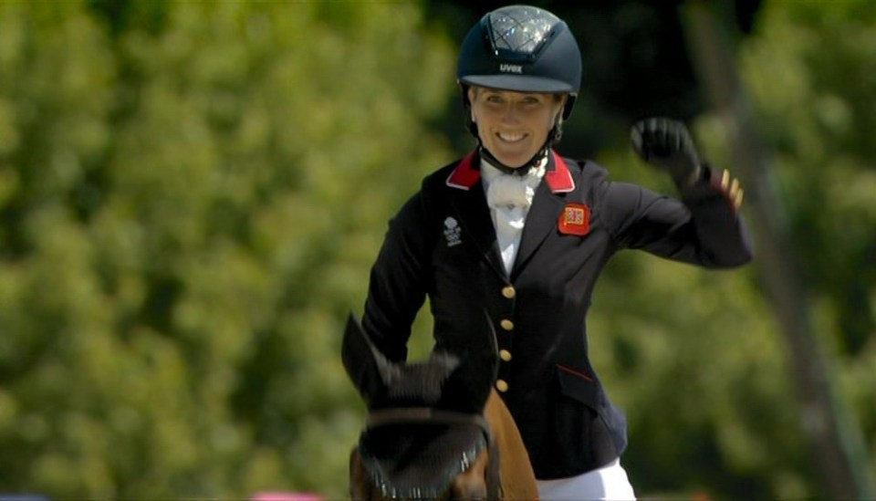 Laura Collett wrapped up the medal for Team GB