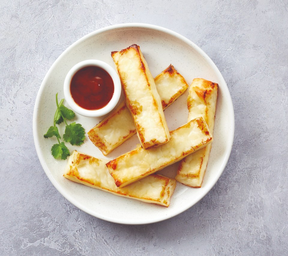 The Aldi range includes halloumi fries for £2.49