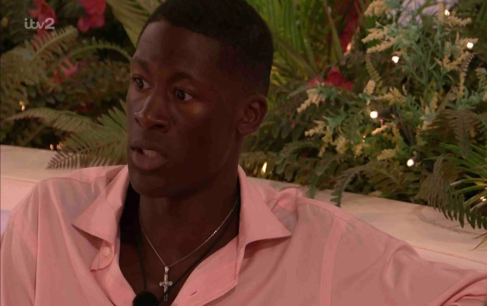 Friends and family of Love Island star Ayo have been slammed on social media