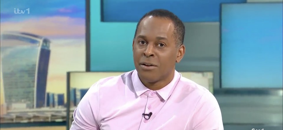 Good Morning Britain's Andi Peters stunned his ITV co-hosts as he revealed his real age