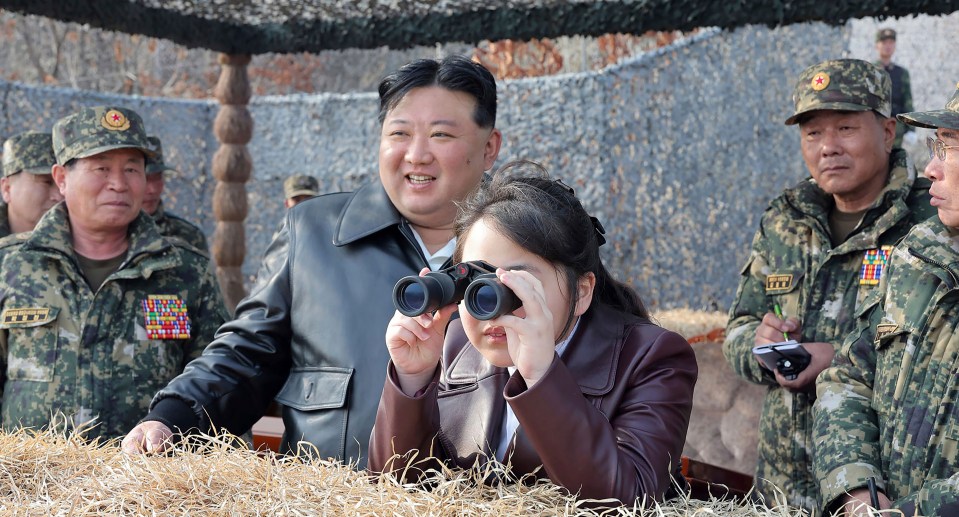 Kim has been rolling out his daughter as his health declines, say South Korea spies