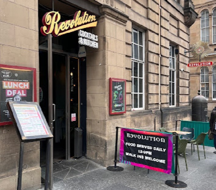 Revolution Edinburgh is shutting