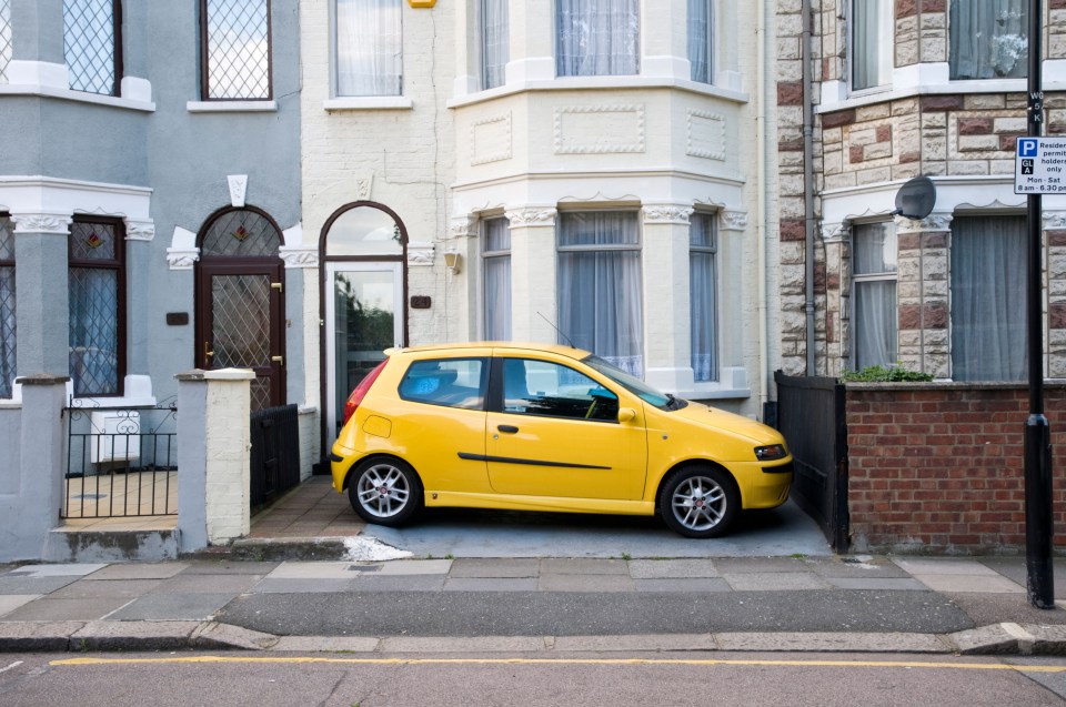 A fifth of applications for dropped kerbs are rejected leaving disgruntled residents no option than to find street-side parking