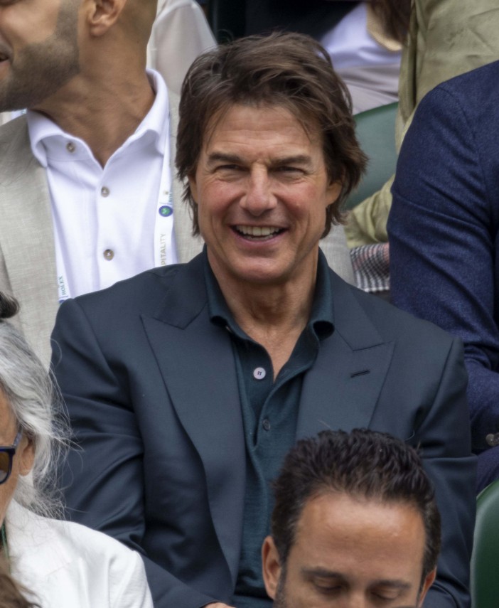 The 62-year-old was seen in the stands at Wimbledon days before