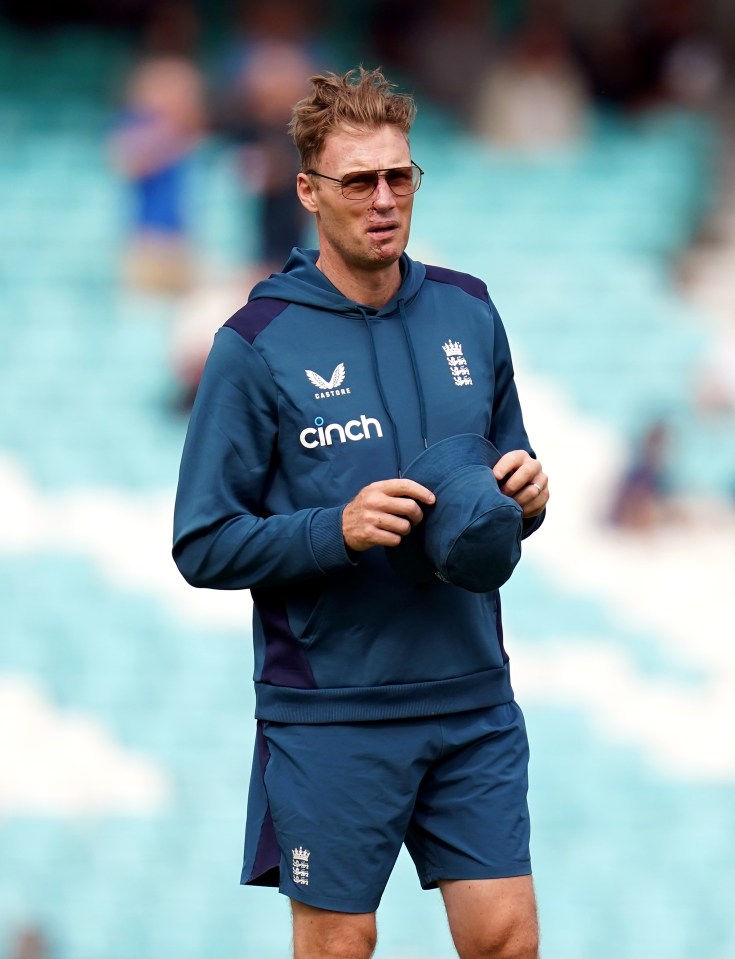 Former England player Andrew Flintoff during the third one day international match at the Kia Oval, London. Picture date: Wednesday September 13, 2023. PA Photo. See PA story CRICKET England. Photo credit should read: John Walton/PA Wire. RESTRICTIONS: Editorial use only. No commercial use without prior written consent of the ECB. Still image use only. No moving images to emulate broadcast. No removing or obscuring of sponsor logos.