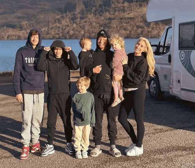 Stacey left fans stunned when she took a recent caravan trip