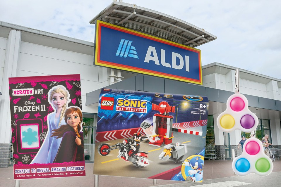 Aldi's Specialbuys this week are Toy themed